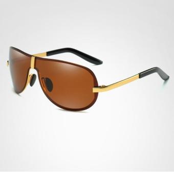 Men's New Polaroid Sunglasses(Brown) - intl