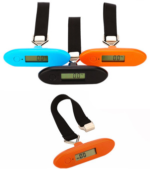 Portable luggage scale portable scale portable scale electronic scale in a wide orange - intl
