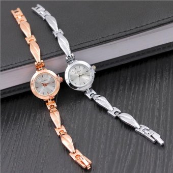 CE Korean version of the bracelet bracelet bracelet female models Europe and the United States fashion quartz ladies watches Europe and the United States explosive fashion single product watch selling single product round silver dial silver dial - in...