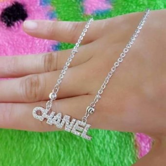 Kalung Chanel Silver Gold