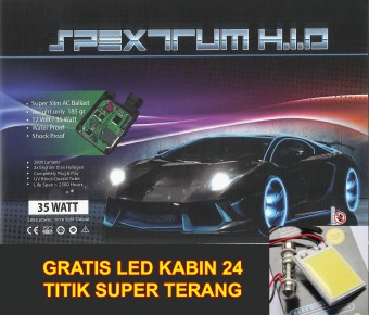 Spextrum Hid Full Ac 35W Apv Foglamp Cn-Light Bulbs