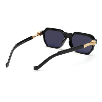 Men's Sunglasses Men Irregular Sun Glasses Black Color Brand Design