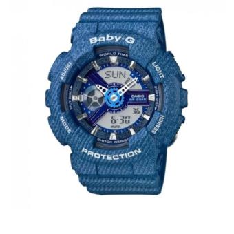 Casio Baby-G Women's Blue Resin Strap Watch BA-110DC-2A2