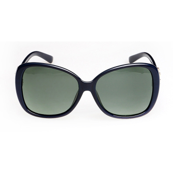Women's Eyewear Sunglasses Women Polarized Butterfly Sun Glasses Blue Color Brand Design (Intl)