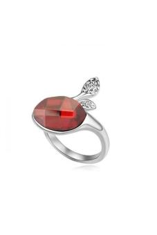 HKS As If HeS Just Met Austria Crystal Ring (Crystal Red Rock)