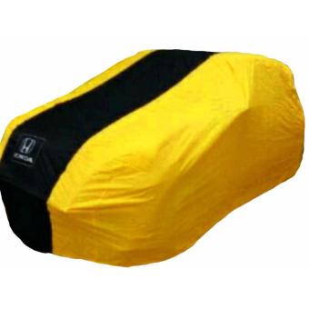 Cover / Selimut Mobil Honda New JAZZ RS Kuning List hitam