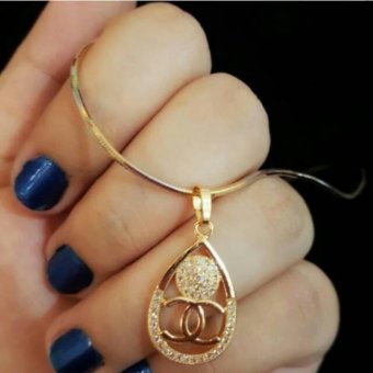 Kalung Chanel Gold