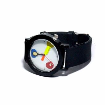 Generic - jam tangan fashion wanita - FIN 09 - Black