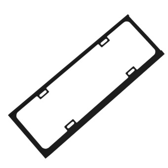 UJS Car license frame double magnesium alloy license plate frame license frame license plate frame