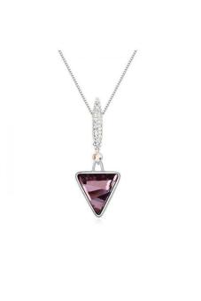 HKS Memories of the Aegean Sea Austria Crystal Necklace (Crystal classic pink) (Intl)