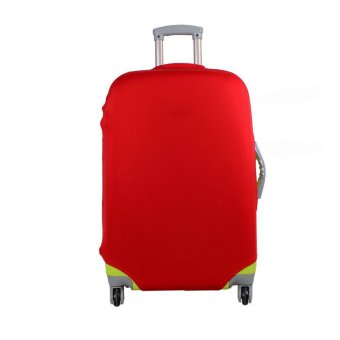 Icantiq Luggage Cover Protector Elastic Suitcase Sarung koper L for 28-30 inch - Merah
