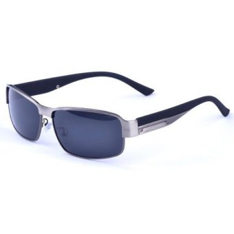 Aoron Sunglasses 8485 Polarized Sunglasses 2016 new Korean Style fashion Driving Eyewear Grey Frame （grey）
