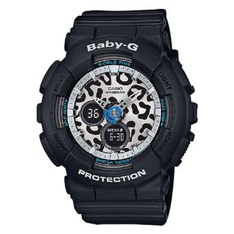 Casio Watch Baby-G Black Resin Case Resin Strap Ladies NWT + Warranty BA-120LP-1A