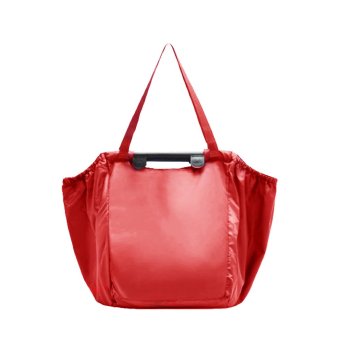 Beauty Kantong Belanja Besar Reusable Bag Fortable Trolley - Merah