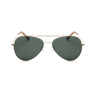 Men Sunglasses Polarized Mirror Shield Sun Glasses Green Color Brand Design