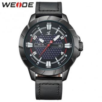 WEIDE UV1608B Luxury Brand Men Military Sports Watches Men's Quartz 30m water resistance Universe Series - Hitam