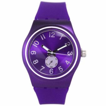 Generic - Jam tangan fashion wanita analog - FIN-285 - purple