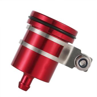 Universal CNC Motorcycle Brake Clutch Master Cylinder Fluid Tank Oil Reservoir Cup (Red) - intl