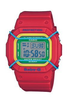 Casio Baby-G - Jam Tangan Wanita - Merah - Resin - BGD501-4B