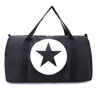 Travel Star Large Capacity Duffle Travel Bag Black - Intl