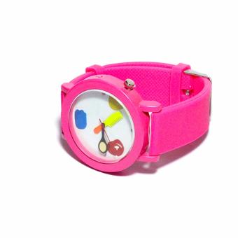 Generic - jam tangan fashion wanita - FIN 09 - Pink