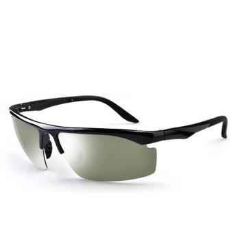 Polaroid Sunglasses Men Polarized Driving Sun Glasses Mens Sunglasses Brand Designer Sport Summer Oculos Coating Sunglass H1544-03 (Green)