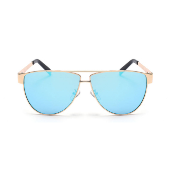 Women's Eyewear Sunglasses Women Mirror Sun Glasses Blue Color Brand Design