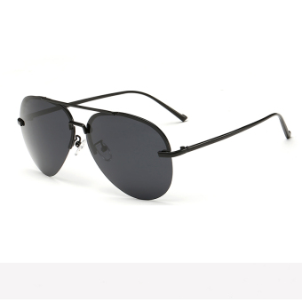 Women Sunglasses Polarized Mirror Sun Glasses Black Color Brand Design