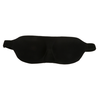 BolehDeals Buckled Travel Air Plane Sleeping Eye Mask Shade Cover Nose Pad Blindfold