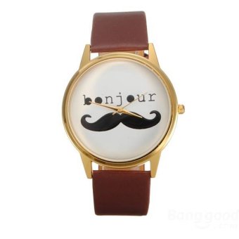LD Shop Unisex Beard Wrist Watch (Pink)