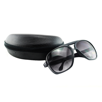 Carejoy (TM) SunGlasses Colors Mirror Fashion Style Shades Men Women Classic Leopard (Black)