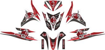 Decal Modifikasi Stiker Honda Vario Techno 125 Ac Milan