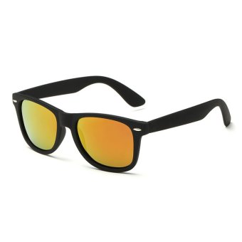 Polarized Coating Sunglass Sports Polaroid Sunglasses Man Brand Designer Sun Glasses Men UV400 Lens Points Oculos 2140 WD2140(Orange)