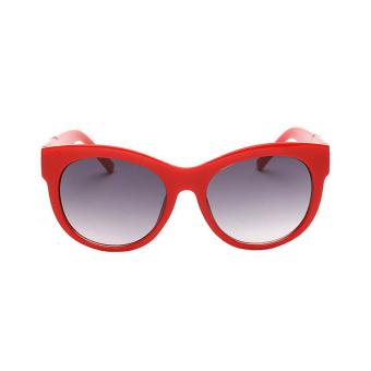 JINQIANGUI Women's Eyewear Sunglasses Women Sun Glasses Brand Design (Grey Red Color ) - Intl - intl