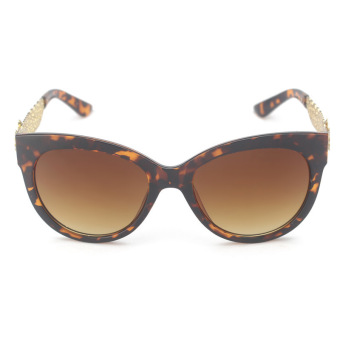 Women's Eyewear Sunglasses Women Cat Eye Sun Glasses Leopard Color Brand Design - Intl