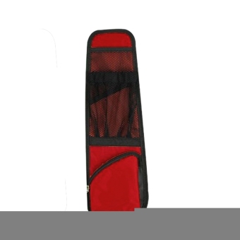 Car Car Side Seat Chair Storage Pocket Bag Organizer Storage Hanging Holder Tidy Red