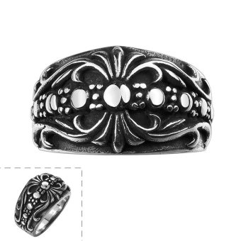 R131-8 Stylish wholesale various styles 316L stainless steel punk ring - intl