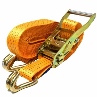 Tali Pengikat Barang Lebar 1 Inc x Panjang 1,5M ( Ratchet Tie Down Set ) - Orange