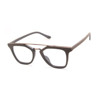 CHASING Women men vintage eyeglasses acetate frame prescription eyewear CS1191(brown)