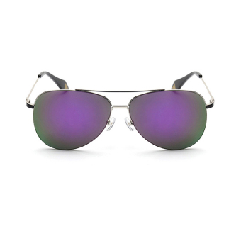 Women's Eyewear Sunglasses Women Aviator Sun Glasses Purple Color Brand Design