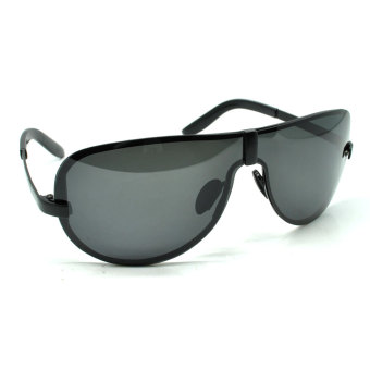 HDCRAFTER Kacamata Hitam Polarized Sunglasses - Black