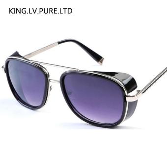 IRON MAN 3 Matsuda TONY Sunglasses Brand Designer Sunglass Vintage Retro Superstar Fashion Glasses Oculos UV400 - intl