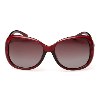 Sunglasses Women Polarized Butterfly Sun Glasses Red Color Brand Design