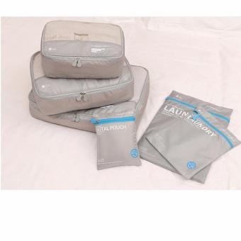 Bags In Bag / Organizer Travelling Bags 6 In 1 - Silver