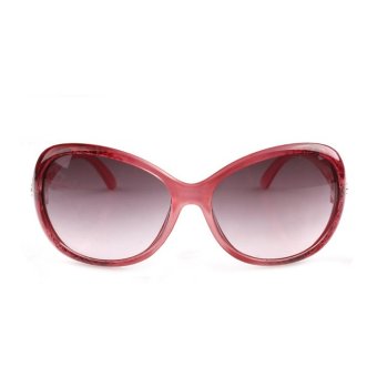 Women's Eyewear Sunglasses Women Butterfly Sun Glasses Pink Color Brand Design (Intl)