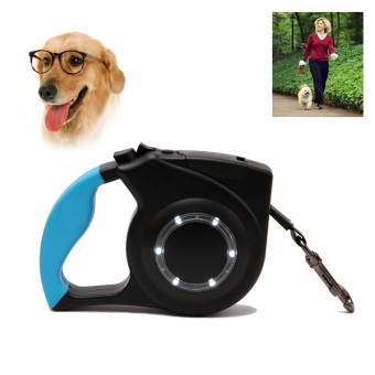 Retractable Dog Leash 3 in 1 With Bright LED Flashlight