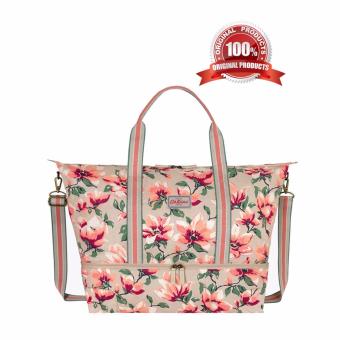 Cath Kidston Magnolia Foldaway Double Decker Travel Bag - Cream