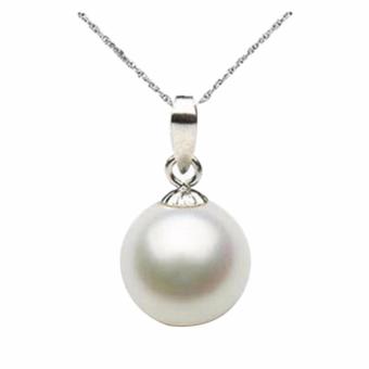 JBS 925 Sterling Silver Chic 1mm Pearl Pendant Fashion Jewelry Gift Without Chain - Intl