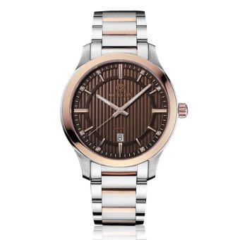 yooyvso ochstin import luxury brand watches, quartz watches steel waterproof male and female couple table (brown) - intl