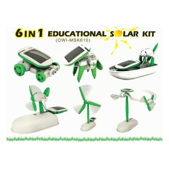 Pitaldo Mainan Edukasi Anak Tenaga Surya SolarKit 6 Bentuk